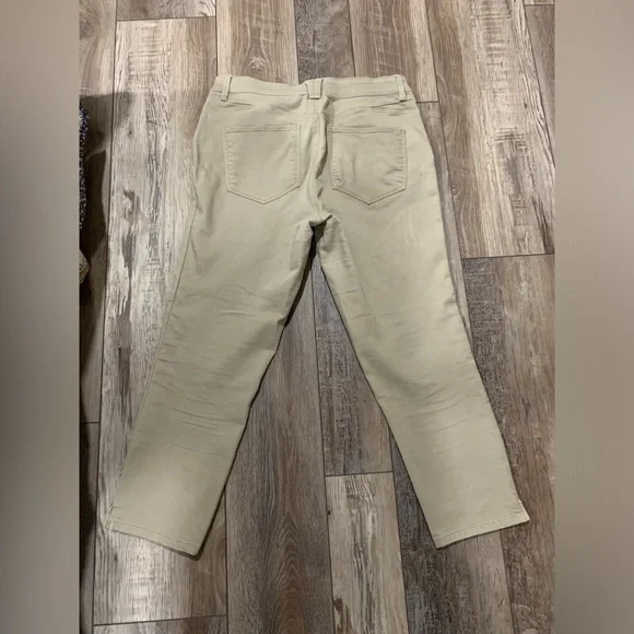 Ankle length tan pants - Picture 3 of 4